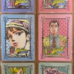 【中古開封品】ジョジョの奇妙な冒険 25周年記念 メモリアルカード24枚セットの画像