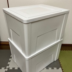 【取引中】衣装ケース2個セットの画像