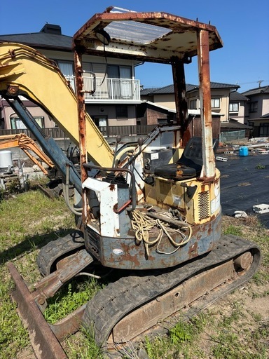 福岡県発　ヤンマー　クローラバックホー　ユンボ　油圧ショベル　B3-1　　