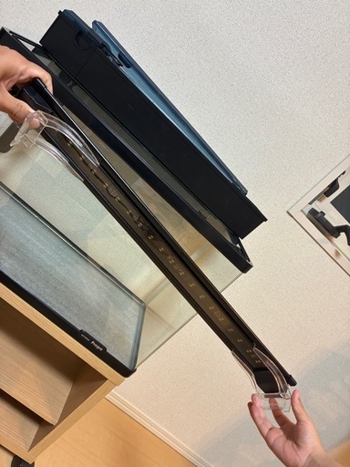 【綺麗】60cm  水槽セット　LED照明　台付