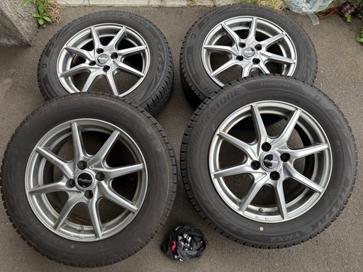 2025年　スタッドレス　175/65R15  VRX2 ブリヂストン　スタッドレス　ユーロスピード