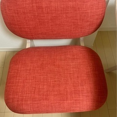 ニトリ LDテーブル RELAX 120WW ロータイプダイニングセット 椅子2脚・FPマット付きの画像