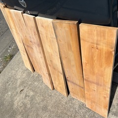 ★棚板★集成材【1枚420円】7枚　下地処理　ペーパー掛け済みの画像