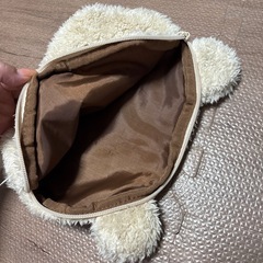クマのおむつポーチ バッグの画像