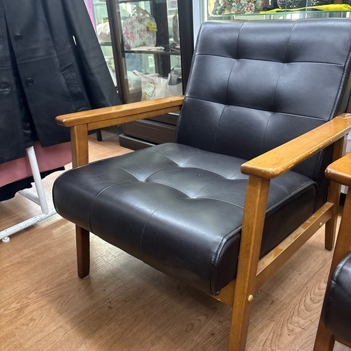 ☆ドリーム荒牧店☆ジモティー割引有☆【クリーニング済み】1Pソファ
