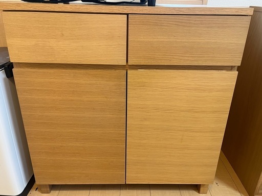 【相談中】　無印良品　木製キャビネット