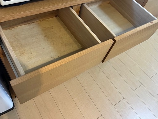 【相談中】　無印良品　木製キャビネット