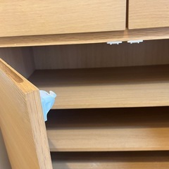 【相談中】　無印良品　木製キャビネットの画像