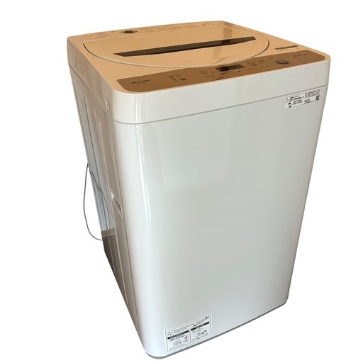 【美品】　洗濯機　東芝　ES-GE6F　6.0㎏