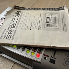BOSS BR-1200CD MTR デジタルレコーダー 動作品 CD書込の画像