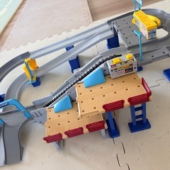 トミカ　ビル　と　高速道路　セットの画像