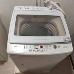 【取りに来れる方限定】《美品》AQUA洗濯機の画像