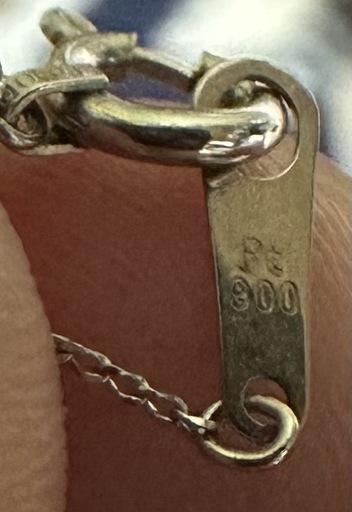 pt900 ネックレス　新品