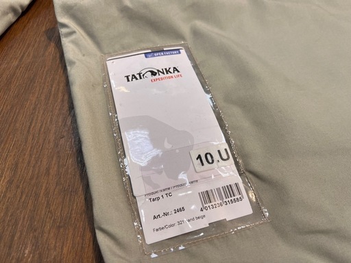 タトンカ TATONKA ドイツ タープ レクタタープ アウトドア キャンプ レジャー ギア ソロキャン 1TC 【11159663】