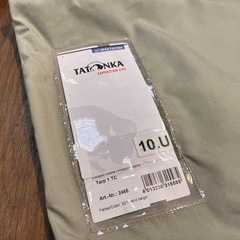 タトンカ TATONKA ドイツ タープ レクタタープ アウトドア キャンプ レジャー ギア ソロキャン 1TC 【11159663】の画像