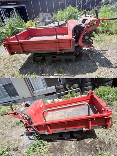 ウインブルヤマグチ PM42X クローラー運搬車  ゴムクローラー運搬車 本体不具合無し 整備すれば始動 農機具
