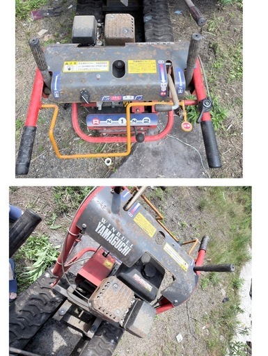 ウインブルヤマグチ PM42X クローラー運搬車  ゴムクローラー運搬車 本体不具合無し 整備すれば始動 農機具