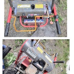 ウインブルヤマグチ PM42X クローラー運搬車  ゴムクローラー運搬車 本体不具合無し 整備すれば始動 農機具の画像