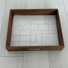 木の知育おもちゃ3点セットの画像