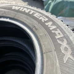 ダンロップ　ウインターマックス　SV01 195/80R15 107/105L LT 2016年製　スタッドレス　転がし用など　引取可　京都府の画像