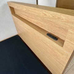 【ニトリ】シングルベッドフレーム＆Nスリープマットレスセットの画像