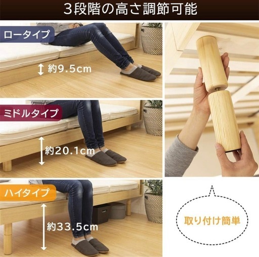 ダブルベッド (nk) 富合のベッド《ダブルベッド》の中古あげます・譲り