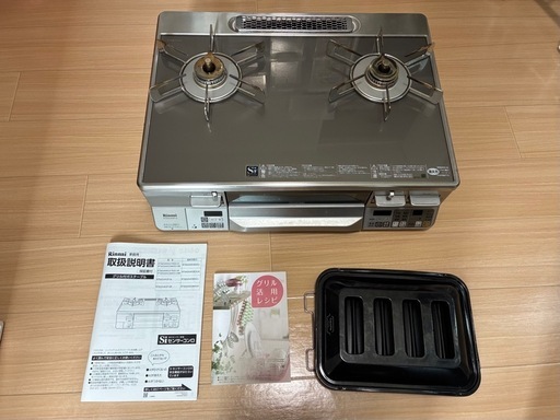 リンナイ（Rinnai） ガスコンロ RTS65AWG36R2GA-DB ラクシエプライム Rinnai ガスコンロ　ラクシエプライム RTE65VAGP-G 