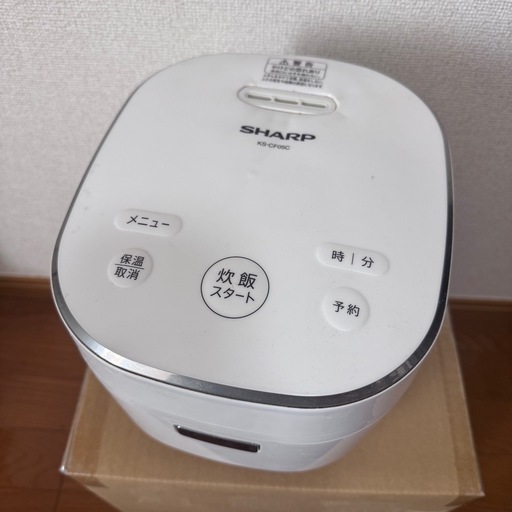 SHARP 炊飯器 3合炊き (R) 八潮のキッチン家電《炊飯器》の中古