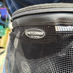 ○4432 ペットカート PETCOMER ペットトラベラー お散歩 ショッピング お出かけ 折りたたみの画像