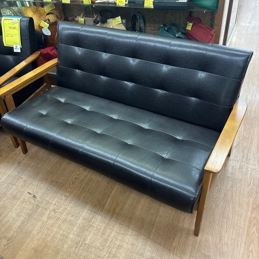 ☆ドリーム荒牧店☆ジモティー割引有☆【クリーニング済み】2Pソファ ☆ドリーム荒牧店☆ジモティー割引有☆【クリーニング済み】2Pソファ