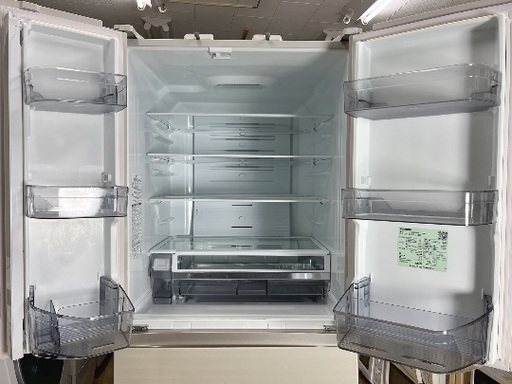 東芝 VEGETA 551L 6ドア冷蔵庫 GR-S550FZ(ZC) 2020年製 自動製氷