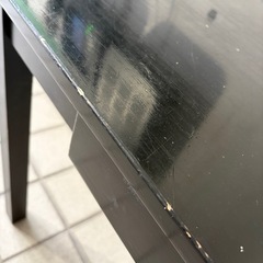 黒机　　デスクの画像