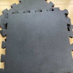 EVAマット　ブラック（30×30×1.4cm)3枚の画像