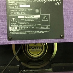 VOX pathfinder10 限定パープル　アンプの画像