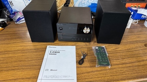 パイオニア　ミニコンポ　　X-EM26 ほぼ新品
