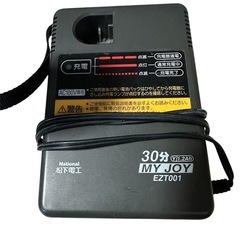 [お話中です]National 電動 ドライバー ☆ MY JOY EZT001  本体不動 バッテリー 動作確認済みの画像