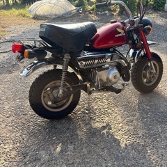 ホンダ モンキー Z50J エンジン実働 書類ありの画像