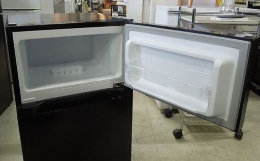 アイリスオーヤマ 87L 2022年製 2ドア冷蔵庫 右開き PRC-B092D-B ブラック 直冷式 80Lクラス 札幌市東区 新道