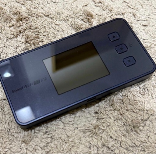 ［決まりました］Speed Wi-Fi 5G X12 本体