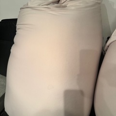 Yogibo Doubleヨギボー ダブルビーズクッション中身のみカバーブラック難有無料提供の画像