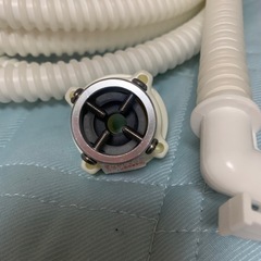 新品★AQUA洗濯機　純正風呂水吸水ホースの画像