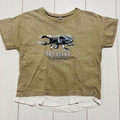 120センチ　スパンコールTシャツ　３枚セットの画像