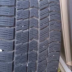 【5/14取引希望】2021年製グッドイヤー 195/65R16 スタッドレス＆アルミホイール4本セットの画像