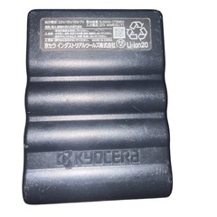 BURTLE バートル 空調服バッテリー 最大22V 京セラ製 充電器セット 動作確認済の画像