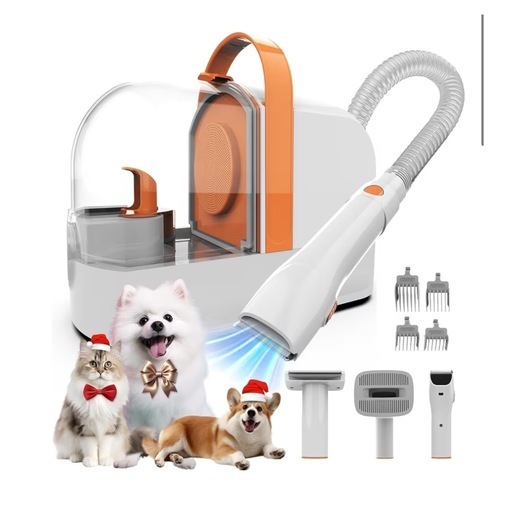 2026年最新】バリカン 掃除機 犬の人気アイテム - メルカリ 値下げしました‼️新品未使用❣️ 犬用バリカン ペット用バリカンセット グルーミング掃除機 オレンジ