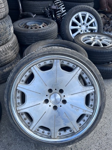トライフィクスター　ホイールタイヤ　4本　114.3 225/35R19 