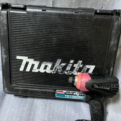 マキタ 14vインパクトドライバTD132D中古美品の画像