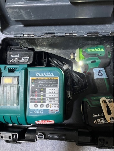 マキタ 14vインパクトドライバTD160D中古美品オリジナルハウジング