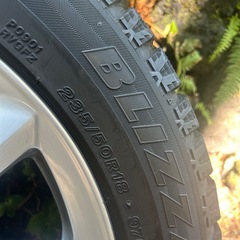 レクサス　ls460    純正ホイールスタッドレス
の画像