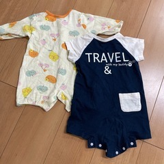 (決まりました)ロンパース　70cmの画像